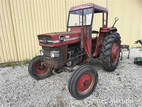 Traktor, Massey Ferguson 165 m/ harve