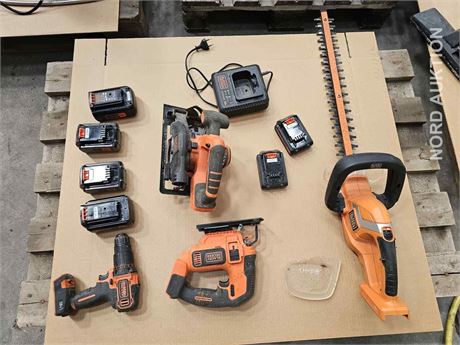 Blandet akku værktøj, Black & Decker