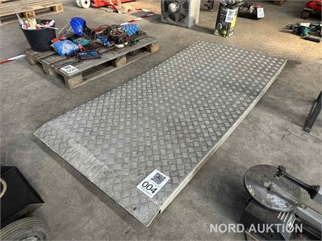 Trailerrampe 200x100 cm (momsfri)