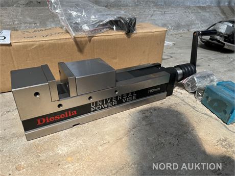 2 stk Maskinskruestik Diesella, hydraulisk