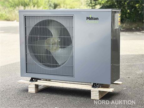 9 KW Luft til vand varmepumpe Milton Greenline