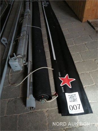 Elektrisk markise 6 X 2,5 meter