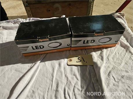 2 stk. LED Arbejdslamper - S.149215