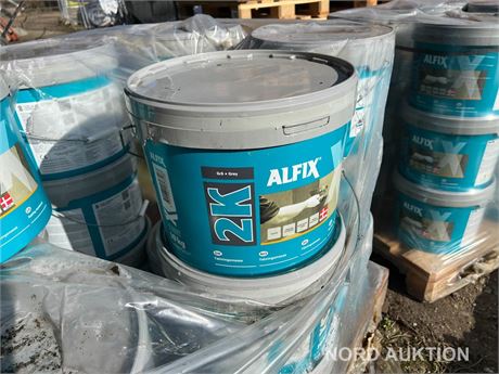 5 stk 10kg vådrumsmembran ALFIX 2K Grå