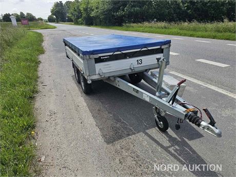 Boogietrailer, Brenderup B06, 1300 kg. (afmeldt) (momsfri)