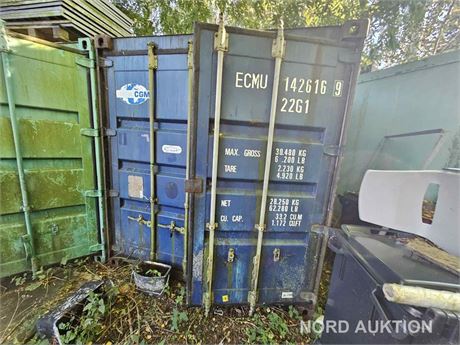 20" Container, Blå