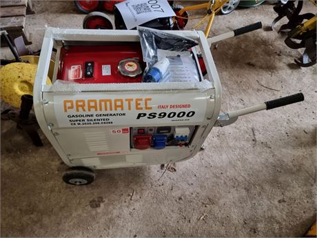 Ubrugt generator, PRAMATEC PS 9000