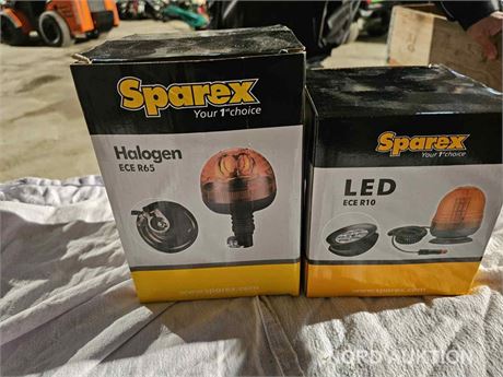 Sparex Halogen og LED arbejdslys