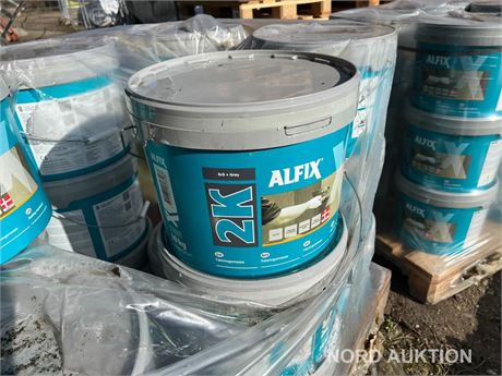 5 stk 10kg vådrumsmembran ALFIX 2K Grå
