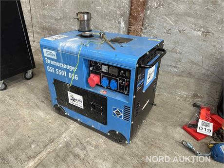 Generator, GÜDE, Stromerzeuger GSE 5501 DSG